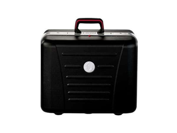 Parat 588000171, Svart, Gjuten aluminium, Plast, Stöttålig, 490 mm, 230 mm, 410 mm