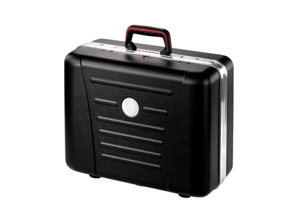Parat 588000171, Svart, Gjuten aluminium, Plast, Stöttålig, 490 mm, 230 mm, 410 mm