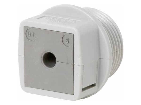 Icotek Grommet Qvt 25 45702 Divisible Polycarbonate Gray 1 Pcs