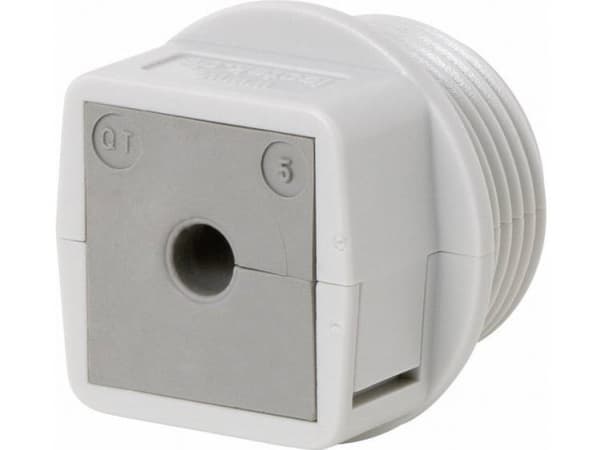 Icotek Grommet Qvt 25 45702 Divisible Polycarbonate Gray 1 Pcs