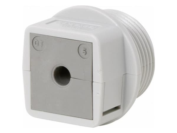 Icotek Grommet Qvt 25 45702 Divisible Polycarbonate Gray 1 Pcs