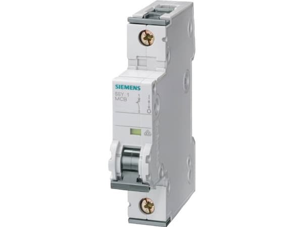 Siemens 5SY51106 5SY5110-6 Ledningssikkerikkerhedsafbryder 10 A 230 V, 400 V