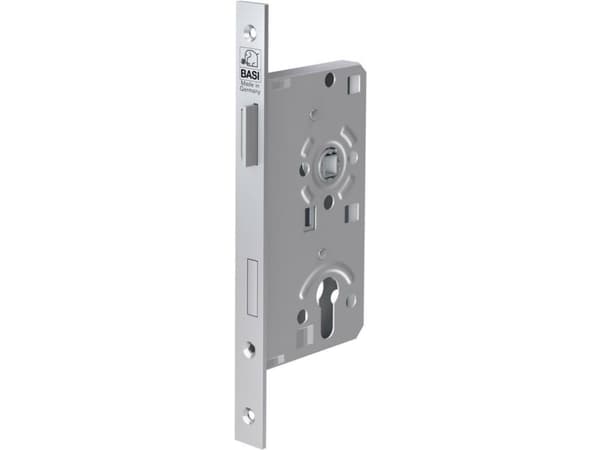 BASI 9240-5522, Mortise-lås, Sølv