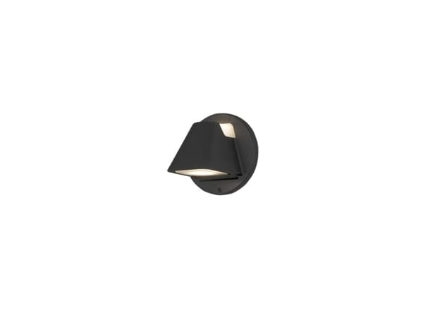 Konstsmide 426-750, 2 lampor, IP44, Svart