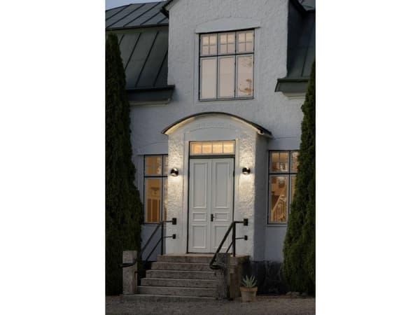 Konstsmide 426-750, 2 lampor, IP44, Svart