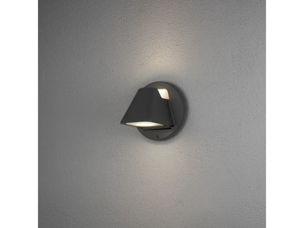 Konstsmide 426-750, 2 lampor, IP44, Svart Svart