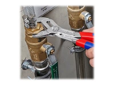 Knipex Cobra, Liukunivelpihdit, 5 cm, 4,6 cm, Kromivanadiini-teräs, Muovi, Sininen, Punainen