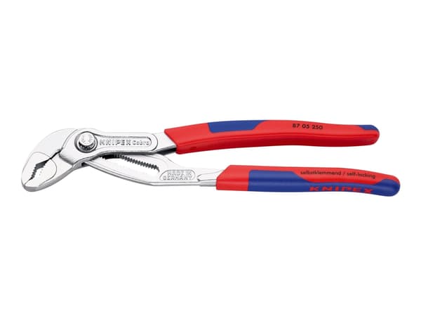 Knipex Cobra, Liukunivelpihdit, 5 cm, 4,6 cm, Kromivanadiini-teräs, Muovi, Sininen, Punainen