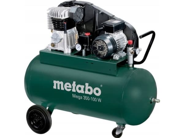 Metabo Mega 350-100 W - Luftkompressor - 2200 W - oljesmurt - 320 l/min - 90 liter - 250 l/min