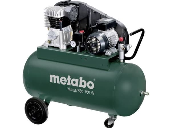 Metabo Mega 350-100 W - Luftkompressor - 2200 W - oljesmurt - 320 l/min - 90 liter - 250 l/min