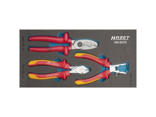 Hazet 163-227/3 VDE-tångset 3 delar