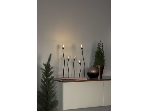 Konstsmide 3522-670TR, LED, 10 pære(r ), 0,2 W, 2800 K, 2 lm, Sort, Kobberfarve