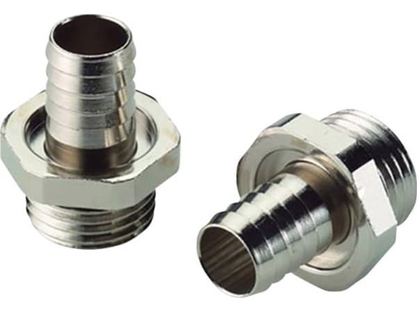 LAPP 52003090 SILVYN® SSV PG 13,5 Slangeforskruning Sølv PG13.5 Lige 50 stk Slangeforskruning Sølv PG13.5 Lige 50 stk