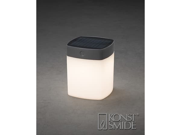 Konstsmide Assisi, Grå, Universal, 1 lampor, 1 W, LED, 3000 K Grå