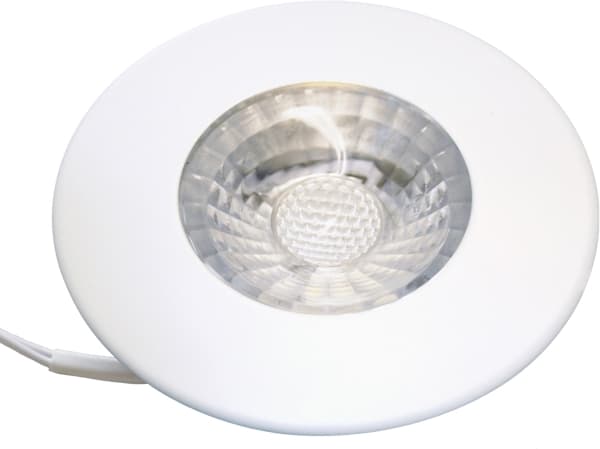 Downlight Gabriella 350mA LED 4W 927, 294 lumen, 35°, mat hvid