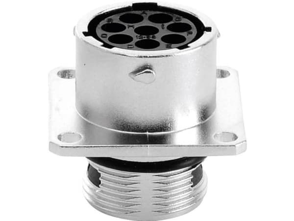 Amphenol RT0012-8SNH, suora, pistorasia, nikkeli, IP67