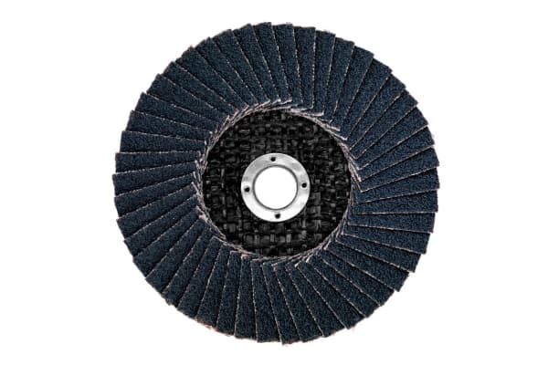 Metabo 626876000, Slipeskive, Flatt senter, Metall, Rustfritt stål, Stål, Alle merker, 7,6 cm, Sort