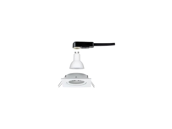 Paulmann Nova, 1 lampor, LED, GU10, 2700 K, 460 LM, IP23