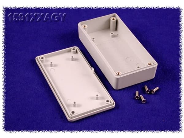 Hammond Electronics 1591XXAGY Universalkabinet 100 x 51 x 26 ABS Grå 1 stk