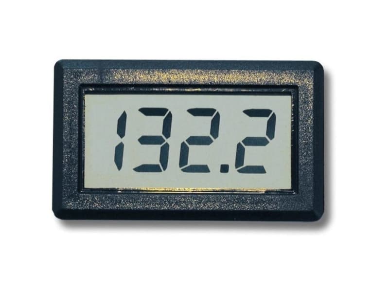 Beckmann & Egle EX2070 Digitalt måleapparat til indbygning LCD-panel-meter 19,99 V 0 - 19.99 V/DC