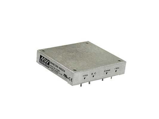 MEAN WELL MHB150-48S24, 36 - 75 V, 150 W, 24 V, RoHS, 61 mm, 57,9 mm