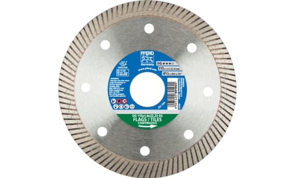 PFERD 68000031, 2,22 cm, 1,4 mm, 13300 RPM, Tyskland, 125 g, 145 mm