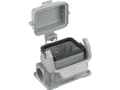 Miniatyrbild 2 av 2: Sokkelhus Han® 6B-asg1-LB-K-16 09 30 006 1256 Harting 1 stk