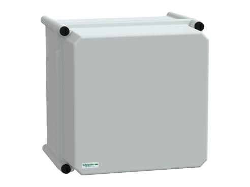 Schneider Electric NSYPLSC2727AG Kaappi 270 x 270 x 230 Polyesteri Harmaa-valkoinen (RAL 7035) 1 kpl