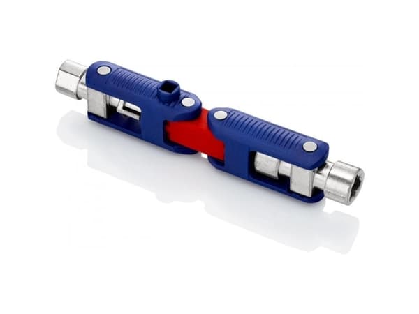 Knipex DoubleJoint, Svart, Blå, Röd, Formgjuten zink, 2 huvuden, 5-8 mm, 7-9 mm, 3-5 mm