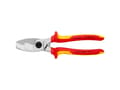 Pikkukuva 4 / 5: Knipex 95 16 200, Kaapelileikkuri, Punainen, Keltainen, Terästä, Kromi, Punainen, Keltainen, 2 cm, Saksa