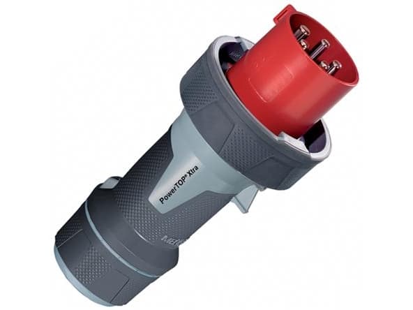 MENNEKES CEE-pistoke 5-napainen 63A 400V IP67, kello H6. PowerTOP Xtra