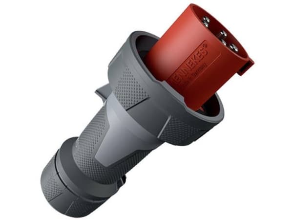 MENNEKES CEE-pistoke 5-napainen 63A 400V IP67, kello H6. PowerTOP Xtra