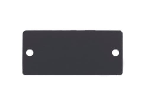 Kramer Electronics W-BLANK(W), Valkoinen, Mikä tahansa tuotemerkki, 50,5 mm, 23,4 mm, 2 mm, 1 kpl