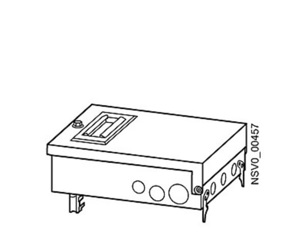 Siemens BVP:203135 Pistorasia Pistorasia vaaleanharmaa 5-nastainen 63 A 400 V