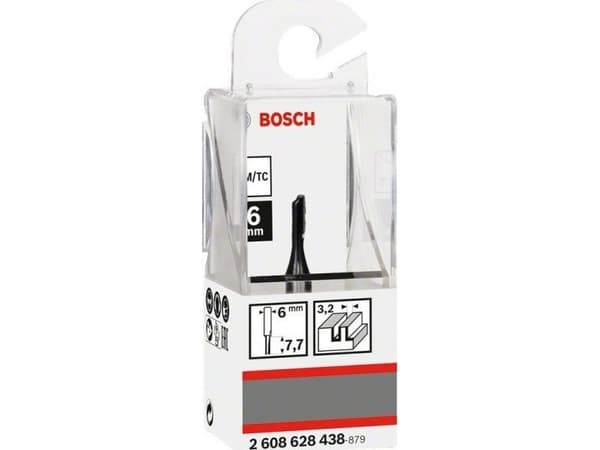 Bosch Accessories 2608628438 Notfræser Længde 51 mm Mål, Ø 7.70 mm