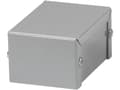 Pikkukuva 1 / 2: Hammond Electronics 1411H Instrumenttikaappi 102 x 56 x 56 Alumiini Grå 1 stk