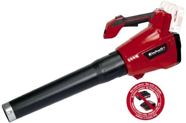 Einhell GE-LB 36 Li E, Handhållen lövblås, 150 km/t, 817 km/t, Svart, Röd, 182 mm, 915 mm - Utan batteri och laddare