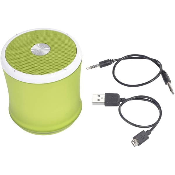Terratec CONCERT NEO XS Bluetooth-högtalare Högtalartelefonfunktion Grön