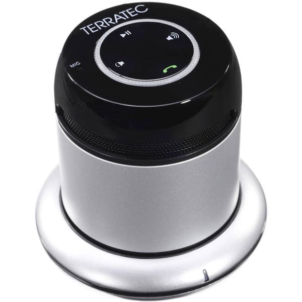 Terratec CONCERT mobile Bluetooth-högtalare Silver Silver