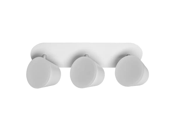 LEDVANCE 941501150, Overflateegnet, Ikke-utskiftbare pærer, 3 ampuller, LED, 4000 K, Hvit Hvit