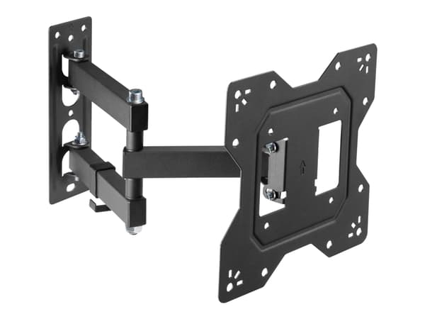 Vision - Brakett - justerbar arm - for LCD-skjerm - stål, kaldvalset stål - svart - skjermstørrelse: 20"-50" - veggmonterbar