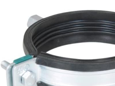 Walraven HD1501 Rörhängare 265-275mm - BUP Kraftig 2-skruvs rörhängare med EPDM och 1/2 tum gänga