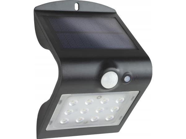 REV Solar LED fjäril med rörelsedetektor 1,5W svart (2091111200)
