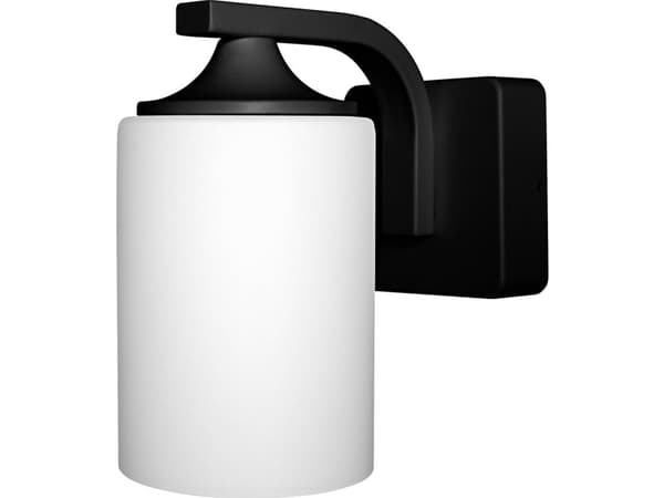 LEDVANCE ENDURA CLASSIC, Väggbelysning för utomhusbruk, Svart, Gjuten aluminium, Glas, IP43, Entré, Terass, I