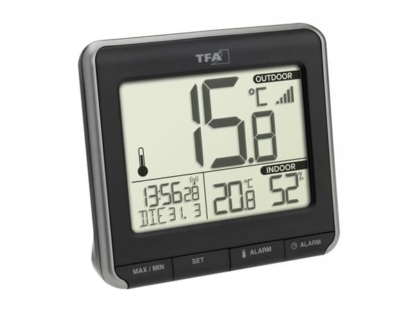 TFA-Dostmann Prio, AA, 1,5 V, 109 mm, 38 mm, 99 mm, 116 g