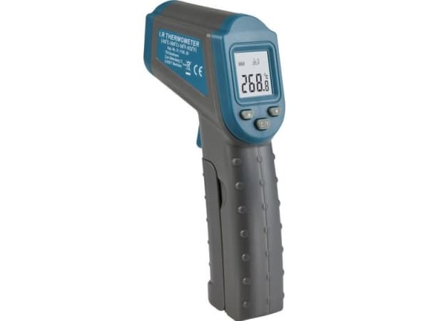 TFA-Dostmann 31.1136.20, Infrarødt miljøtermometer, Utendørs, Digitalt, Turkis, Plast, Hånd