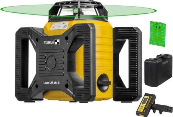 Stabila LAR 160 G, 4-osainen pyörivä laser Kantama (max.): 600 m