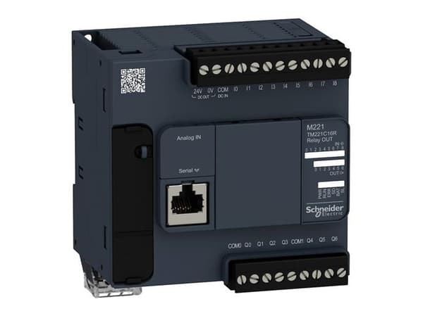 Schneider Electric TM221C16R, IP20, 50 - 60 Hz, 95 mm, 70 mm, 90 mm, 346 g