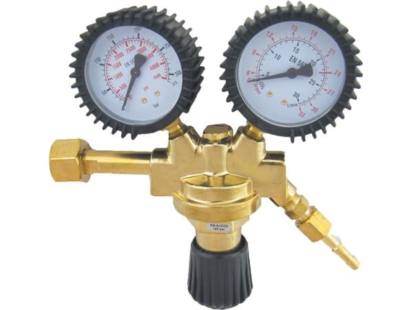 CO2/AR REDUSER 2-TIMER RØD113 32l/min