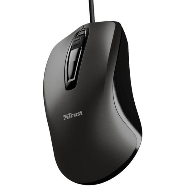 Trust CARVE WiFi mus USB Optisk Svart 3 Knappar 1200 dpi Svart